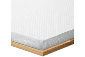 EGO HOME Matratzen Topper 140x190cm, 5cm Höhe Matratzentopper aus Memory-Schaum Öko-TEX Zertifiziert, Abnehmbaren und Waschbaren Matratzenauflage für Boxspringbett Matratzen Schlafsofa