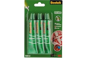 Scotch Pack de 3 Tubes de colle Transparent