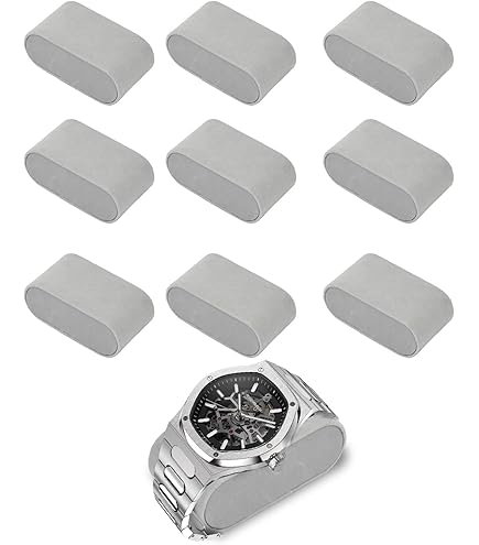 vepoty 10 Stks Horloge Kussens Zachte Armband Horloge Kussen Kleine Sieraden Display Kussen Armband Bangle Kussens voor Gift Box