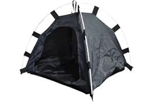 Fowybe Pet Camping Tent | Wind Proof Waterproof Moisture-proof Cat and Dog Nest - Pet Teepee Tent for Small Dogs and Cats, Oxford Cloth Pet Tent
