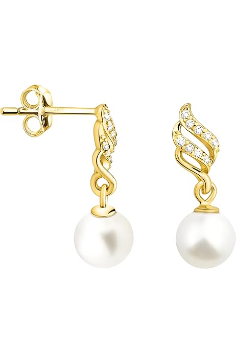 Pendientes Dorados Mujer SOFIA MILANI - Pendientes Para Mujeres En