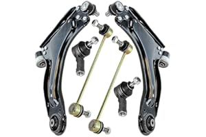 ‎ATEC GERMANY BESTPRICE 2x Querlenker Vorderachse unten links & rechts, 2x Koppelstange vorne, 2x Spurstangenkopf, Kompatibel mit OPEL COMBO, CORSA C (X01), TIGRA TwinTop (X04)