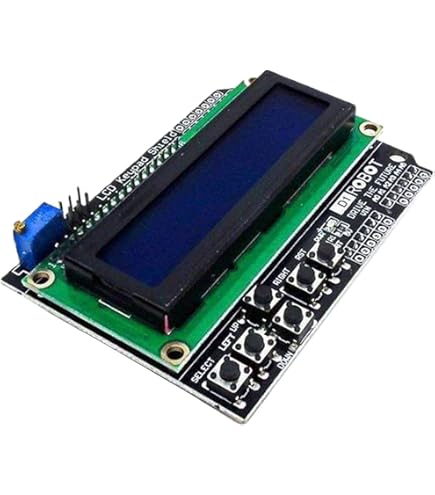 Display LCD 128x64 Pixel KS0108 - Con Sfondo Blu Per Arduino