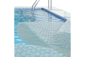 PISCIHOGAR VIDA PARA TU HOGAR AquaBubble Crystal Plus Manta térmica Piscina - Fabricada en España I Duradera y de Alta eficiencia energética I Ahorro: No precisa Refuerzos I Medidas totales: 2.00 x 5.00 m