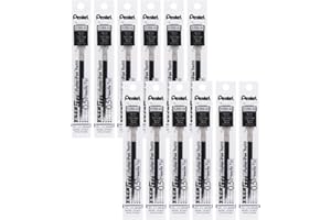 Pentel LRN5 Refill Energel, Nero, 12 Pezzi