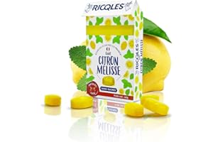 RICQLÈS RICQLES BONBONS GOÛT CITRON MÉLISSE SANS SUCRES - Boîte 40g