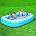 Price comparison product image Bestway 8 Ft,Clear Fast Set Above Ground Pool - Blue