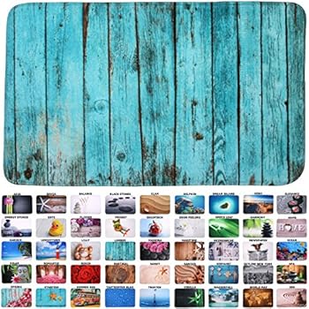 Showudesigns Weiche Badteppich-Set 3-teilig Badvorleger Badteppich WC