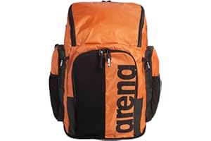 arena Team Backpack 45 Grande Zaino da Nuoto e Piscina, Zaino da Viaggio Sportivo per Palestra e Tempo Libero, Zaino da Mare con Sacca da Nuoto per Indumenti Bagnati e Fondo Rinforzato, 45 Litri