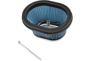 SOLLON 2XJ-14451-00-00 ATV Air Filter for Yamaha Blaster 200 YFS200 YFS 200 1988-2006 Breeze 125 YFA125 YFA1 1989/1991-2004, Grizzly 125 YFM125 2004-2013, Raptor 125 250 YFM125R YFM250R