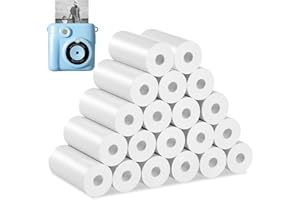 JIANTA 20 Rolls Thermal Paper 57 x 30mm, Printable Mini Thermal Paper for Kids Instant Camera, Camera Refill Printing Paper for Instant Printing Thermal Paper Rolls