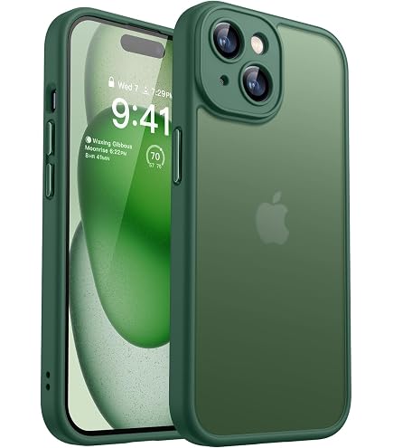 Pnakqil Cover per iPhone 15 Custodia e 2 Pellicole in Vetro Temperato, Custodia Traslucida Posteriore Silicone TPU Bumper, Sottile Militare Antiurto Protezione Fotocamera Case per iPhone 15 - Bordeaux Pnakqil Cover per iPhone 15 Custodia e 2 Pellicole in Vetro Temperato, Custodia Traslucida Posteriore Silicone TPU Bumper, Sottile Militare Antiurto Protezione Fotocamera Case per iPhone 15 - Bordeaux