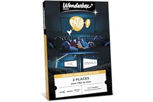 TICK&BOX Ticketbox - Cinéma Pathé - Séance Expérience en Duo - Coffret Cadeau - Idée Cadeau Divertissement