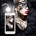 Price comparison product image Selfie Fill Light LED Pet Picture Light, 3 Brightness Rechargable Fill Light for Smart Phone Photograpy, Gril Makeup, Camping light for iPhone7/6S/6/SE/7PLus/iPad/ Samsung and All the Smart Phones (Red)