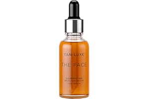 TAN-LUXE THE FACE Self-Tan Drops, Add Tanning Drops to Skin Care for Custom Face Tan, Cruelty Free & Vegan