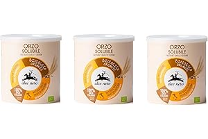3x Alce Nero Orzo Solubile Biologico Lösliche Gerste Bio-Produkt 125g Kaffeeersatz 100% italienische Gerste organic product