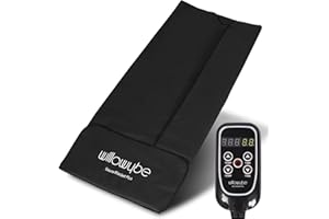 WILLOWYBE Far Infrared Sauna Blanket | Heat Healer Infared Sauna Blanket Wrap | Portable Sauna For Home Spa Life Health Benefits