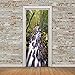 Produktbild Haipeiy Door Stickers Wild Stone River Art Picture 3D Wall Murals Wall Stickers Door Sticker Wallpaper Decals Home Decoration 77x200cm