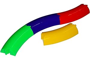 VINEX HAEST Parcours De Motricité - 12 Pièces - 360 cm De Longueur - Parcours Motricité Enfant - Multicolore