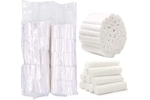 GLOBAL CARE MARKET Lot de 500 des rouleaux de coton dentaire - fournitures dentaires à usage unique