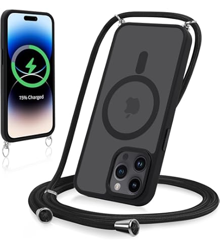 Custodia Per IPhone 16 Pro Con Laccio - Design Floreale, Silicone Morbido, Antiurto, Colore Beige - Foto 5