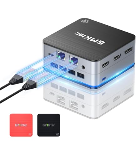 GMKtec Wstępnie zainstalowany mini komputer N100,11 Pro