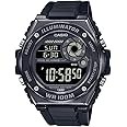 Casio MWD100H Series | Men’s Digital Watch | 1/100 SEC Stopwatch | Countdown Timer | LED Light | 100 Meter Water Resistance | Multi Function Alarm | Auto Calendar | Dual Time | 10 Yr Battery,
