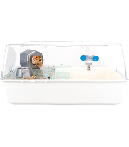 Hamsterkooi / rattenkooi / muizenkooi Speedy grijs/zwart Hamsterkooi / rattenkooi / muizenkooi Speedy grijs/zwart