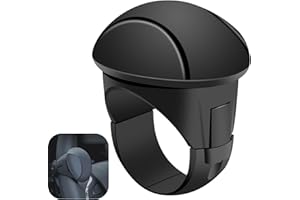 Aininxun Steering Wheel Knob Car Handle Mobility Aid Steering Wheel Spinner Knob Car Steering Wheel Booster Car Power Handle Spinner Knob Accessories for Tractor Lorry Truck Forklifts Car Boat