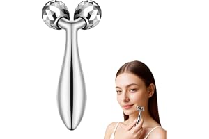Beugo Ansiktsmassager, 3D-ansiktsrulle för ansiktsmassage, rouleau de massage visage, hudtoning, för ansikte, kropp, rygg, armar, ben