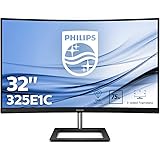 Philips 325E1C/00 31.5" Widescreen QHD VA W-LED Black Curved Monitor (2560x1440/4MS/VGA/HDMI/DP)