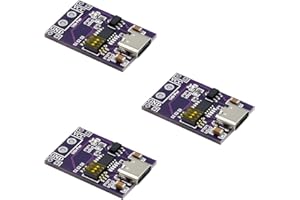 ZESCYHA 3 Pezzi PD/QC/AFC/PD3.0/QC3.0 Modulo Trigger Ricarica Rapida, Fast Charge Trigger con Uscita Tensione Fissa 5V 9V 12V 15V 20V, Regolabile Tramite DIP Switch, Tipo C USB per DIY, Alimentazione Solare