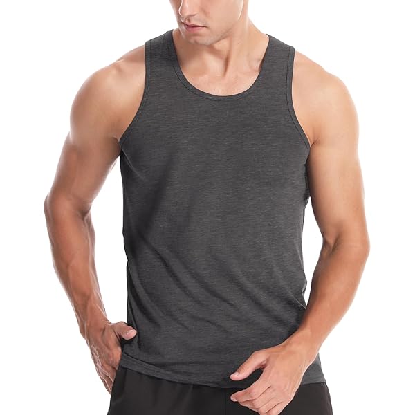 Pinspark Heren Tanktop Mouwloos Shirt Gym Fitness Muscle Geribbeld