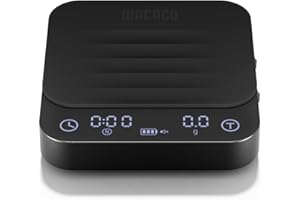 WACACO Exagram Pro Waga do Kawy z Timerem, Super Mini Waga Kuchenna, Trzy Tryby, Ładowalna, Czarna