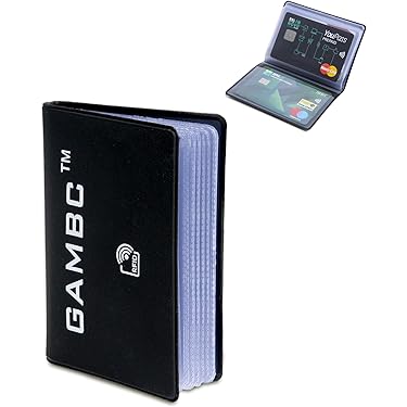 fouraces RFID Protection Carte bancaire - 4 pièces - Porte-Carte Anti
