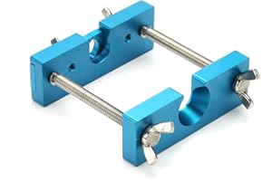 EXREIZST Extracteur d'embouchure en laiton - Outil de retrait d'embouchure réglable et portable professionnel pour trompette trombone euphonium en laiton (Bleu)