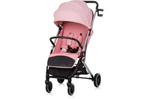 Chipolino PIXIE Silla de paseo hasta 22 kg Flamingo,fácil manejo y plegado,ligero, versátil