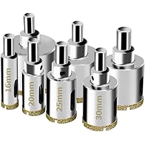 Sega A Tazza Diamantata CCLIFE 25mm - Per Piastrelle, Porcellana, Vetro, Marmo - Foto 3