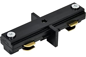 Bravsekai H Track I Connector H Type Single Circuit 3-Wire-1 Track Lighting Kit for H Track System Track Lighting Accessories