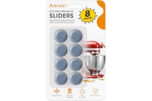 Aieve Appliance Slider, 8 st Appliance Sliders för köksapparater, liten apparat reglage för de flesta bordsskivor