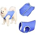 UKCOCO Pet Cooling Vest Jacket, Dog Ice-cooling Harness Coats, Pet Cooler Vest with for Puppies Dogs - Size , 66cm Chest, 36cm Neck (Blue)