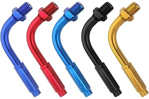 Windance Regolatore per acceleratore a 90 gradi per cavo acceleratore per motociclo e MTB, accessori per biciclette (rosso)