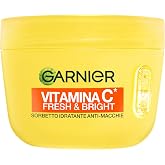 Garnier Vitamin C Fresh and Bright, Moisturising Stain-Resistant Sherbet Cream, Fresh Texture, Ultra-Light with Niacinamide a
