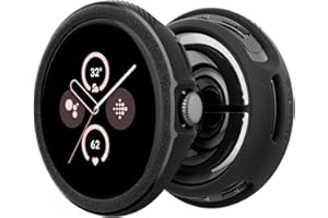 Caseology Vault Case Compatible with Google Pixel Watch 3 45mm (2024) - Matte Black