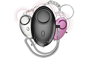 UPSHELL- Allarme Personale Antiaggressione 140 dB - Per DIfesa Personale - Il Set da 3 Sirena Allarme per evitare aggressioni e molestie (3 Sirena Allarmi)