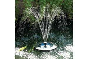 PONDXPERT SolarShower Float Pond Fountain 200 with Multicolour LED Lights