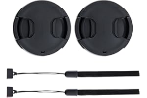 PROfezzion Tapa Frontal para Objetivo de 72 mm Lens Cap con Protector de Tapa de Lujo para Nikon Z6 Z6II Z7 Z7II con Z 24-70 mm f / 4 S Kit de Objetivo para Fujifilm X-S10 X-T4 X-T3 con X