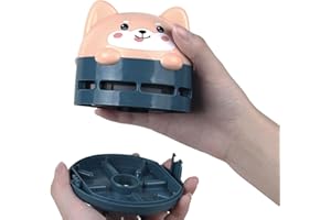 NIKTULE table – aspirateur ramasse-miettes | table à économie d'énergie avec chargement USB, aspirateur design portable pour voiture d'ordinateur piano