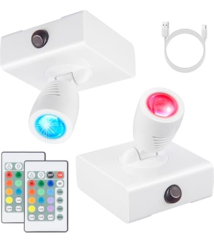 Faro A LED Senza Fili Cefrank - Dimmerabile, 4000K, Batteria 2000mAh, Girevole, Per Lettura/Arredamento - Foto 3