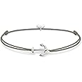 Thomas Sabo Armband Little Secret Ethno | 925 Sterling Silber Mit Edelsteinen | Längenverstellbar